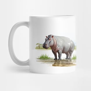 River Hippopotamus Mug